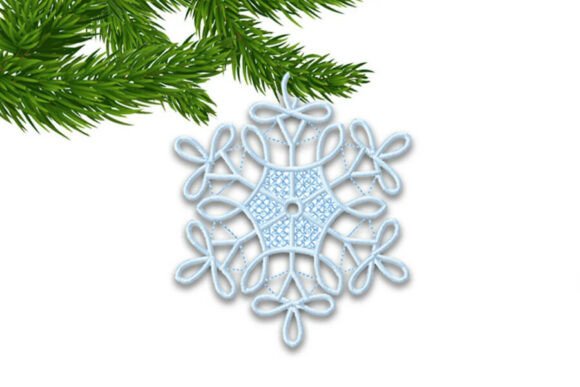Review: FSL Christmas Snowflake Embroidery for Holiday Projects